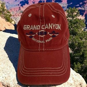 Grand Canyon National Park Adjustable Dark Red StrapBack Dad Hat Baseball Cap